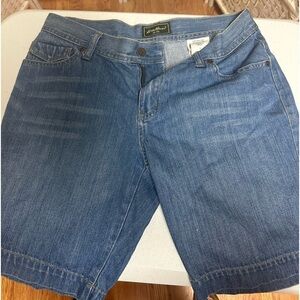 Eddie Bauer denim‎ shorts women’s size 6 euc